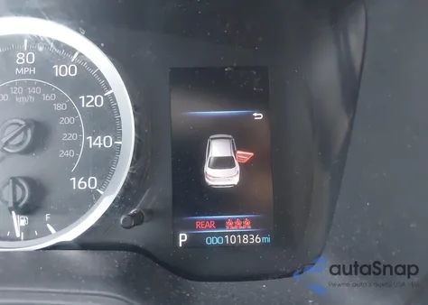 2020 Toyota Corolla Le из США, поврежденный, VIN 5YFEPRAE8LP083509